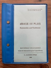 DDR selten: dBase III Plus -
