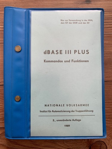 Ddr selten dbase iii plus - ddr,