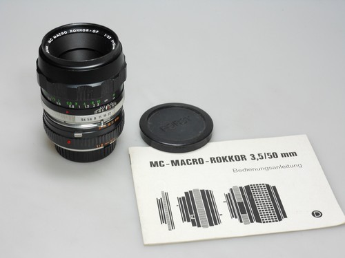 Minolta macro rokkor - minolta, mc