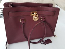 Michael Kors Hamilton, bordeaux, super Zustand