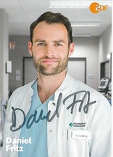 Daniel Fritz,   Schauspieler,  Originalautogrammkarte