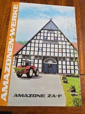 Amazonen Werke Amazone ZA-F Traktor Schlepper Prospekt Brochure