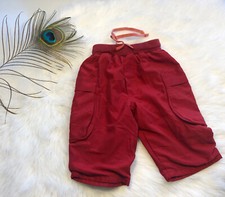 Hose Größe 68 Staccato dunkel rot Taschen Gummizug  im Bund