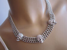 Damen Collier Hals Kette kurz