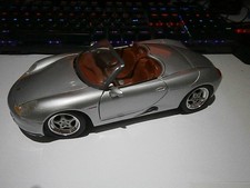 SILBER PORSCHE  BOXTER   1-18  MAISTO , OHNE VERPACKUNG