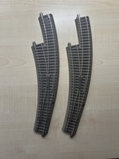 Roco H0 GeoLine 2 St. Bogenweichen links R3/R4 mit Handantrieben Artikel 61154 