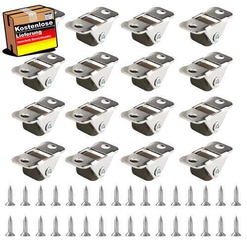 Mini möbelrollen 12mm - mini, gummi