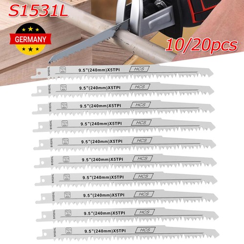 20x säbelsägeblätter - 10/20x,