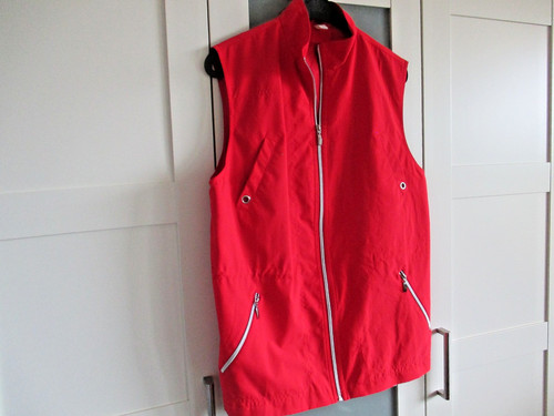Damenweste weste rot 44 46 - damenweste,