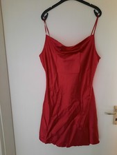 Sexy Damennachthemd Dessous Spaghettiträger weinrot Gr. 46