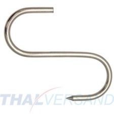 50er Pack S-Haken 160mm Edelstahl Speckhaken Fleischerhaken