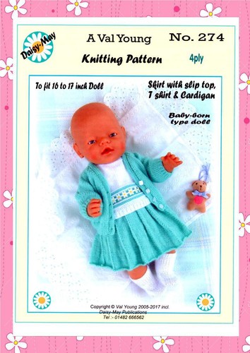 Puppen strickmuster 274 - ,