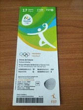 Used Ticket Olympic 17.08