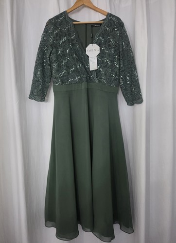 Swing cocktailkleid mit einem - cocktailkleid,
