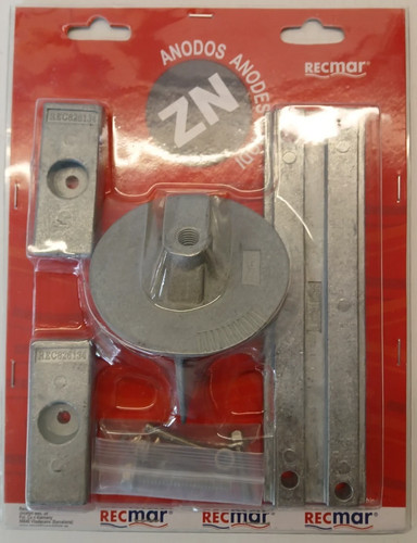 Zinkanoden set für mercury - zinkanoden,