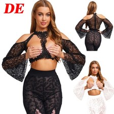 DE Damen Wetlook Crop Top