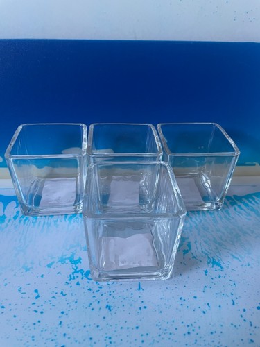 Restposten 10x viereckige vase - 10x,