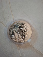 1 oz Silber Ruanda Giraffe 2018 F15 Fabulous