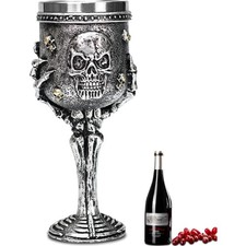 Skelett hand kelch - skelett, kelch,totenkopf