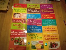 GU Kochbuch Sammlung 15 Stck 