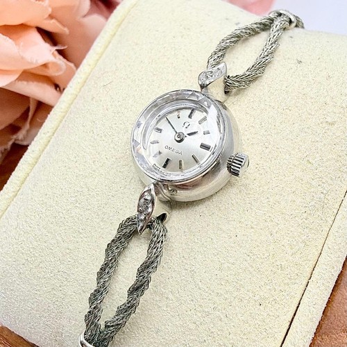 Omega 18k weißgold - omega,