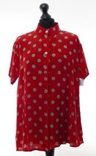 Strenesse Damen Bluse M rot