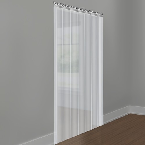 Stück pvc lamellenvorhang - pvc,