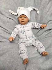 Disney Mickey Baby Strampler, Jungen Schlafanzug, Overall Gr. 56 Neu