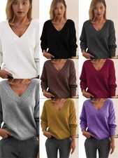 Damen Pullover Strickpullover