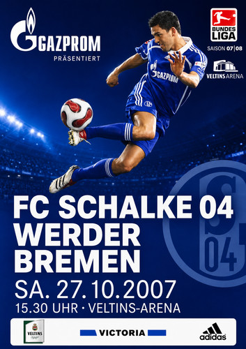 Schalke poster werder - poster,