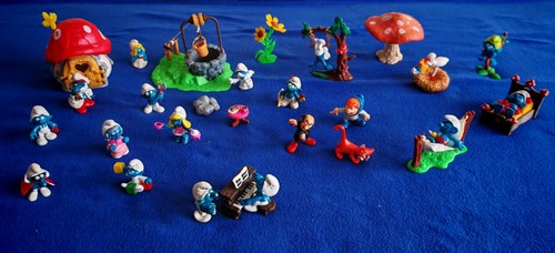Schleich schlümpfe sammlung - schleich,