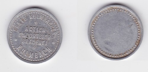 Aluminium bier wertmarke - aluminium,