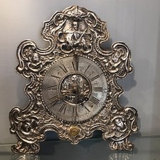 Süddeutscher Vorder Zappler mit Schlagwerk Barock um 1750 intakt antik Uhr Clock
