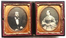 2 DAGUERREOTYPIEN 1/6 junges