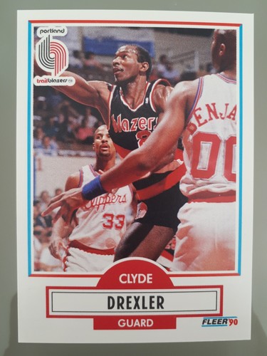 1990 fleer clyde drexler - 1990-91,