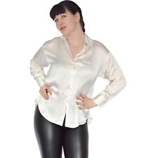 ZARA* weiche Glanz Satin Bluse* S-L * glatt glänzendes Oberteil* Shirt Tunika