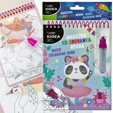 Magic Water Malbuch malen mit Wasser Kinder tiere ,  Ballerina + Wasserstift