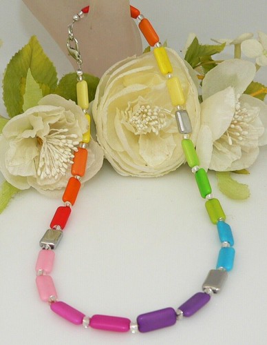 Leichte halskette collier - halskette, bunt