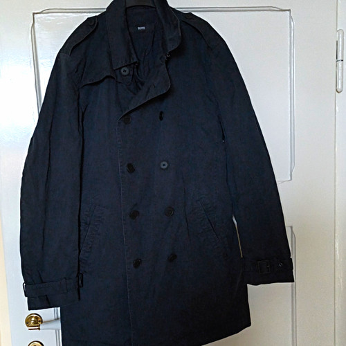 Boss herren trenchcoat mantel - boss,