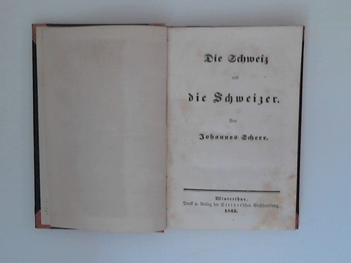 Die schweiz oder - schweiz,