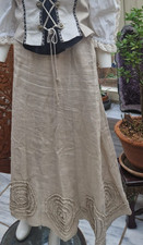 JOY Damen Rock Leinen Gr.42