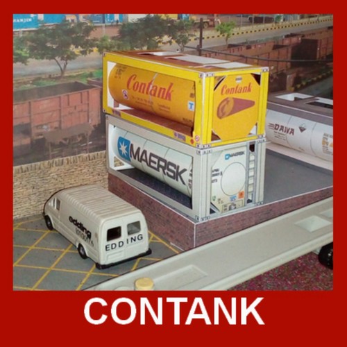 Spur iso tank - spur, 1:76