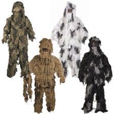Ghillie Suit Antifire tarn M-XXL Tarnanzug feuerfest Sniper Scharfschütze Anzug