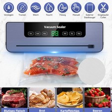 8 In1 Vakuumiergerät Vakuumierer Folienschweißgerät Vakuummaschine+ Beutel 120W 