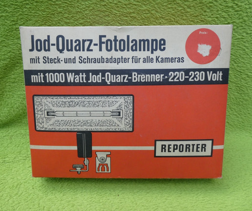 Jod quarz fotolampe 1000 - jod,