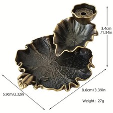 Lotus-Frosch Räucherhalter