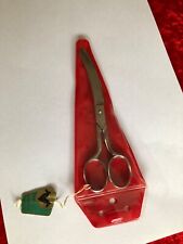 Stoffschere Gardinenschere Industrieschere gebogen Doppelkopf Solingen