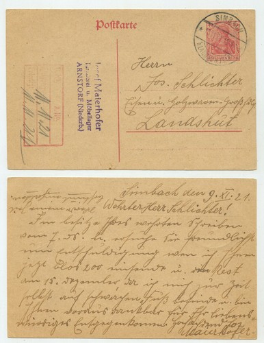90905 ganzsache 121 - p,