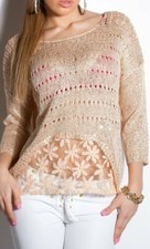 SeXy Miss Damen Loch Strick