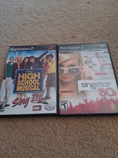 PS2 Karaoke Game Lot: Disney